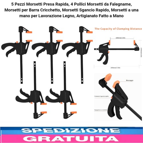 Morsetti presa rapida da - morsetti,