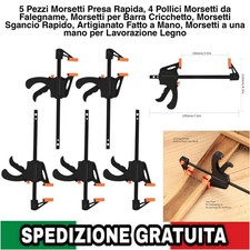 5 Morsetti Presa Rapida Da