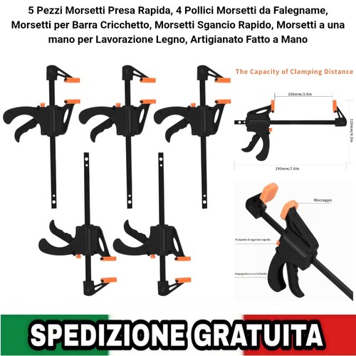 Morsetti presa rapida - presa,
